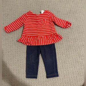 Carter’s 12-month Valentine’s outfit